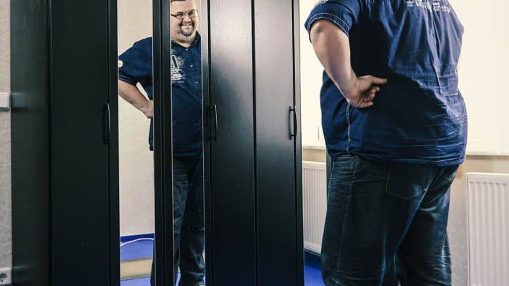 Im Spiegel möchte Christoph Berndt bald ein anderes Bild sehen.