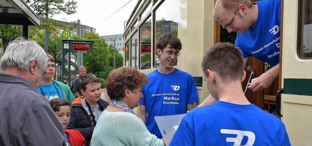 Schon die Fahrkartenausgabe war ein Erlebnis.