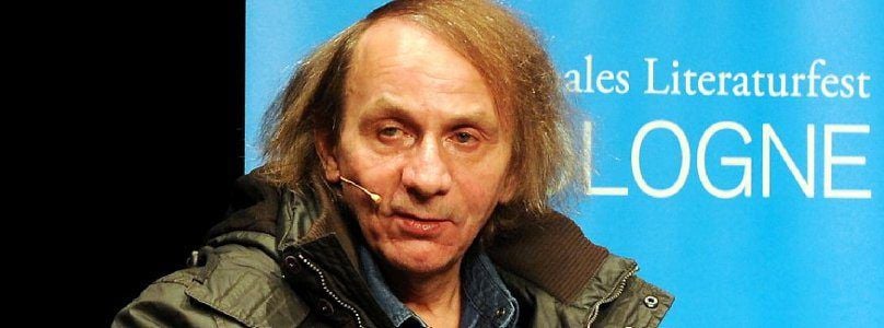 Michel Houellebecq bei seiner Lesung in Köln.