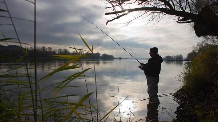 Ein Angler