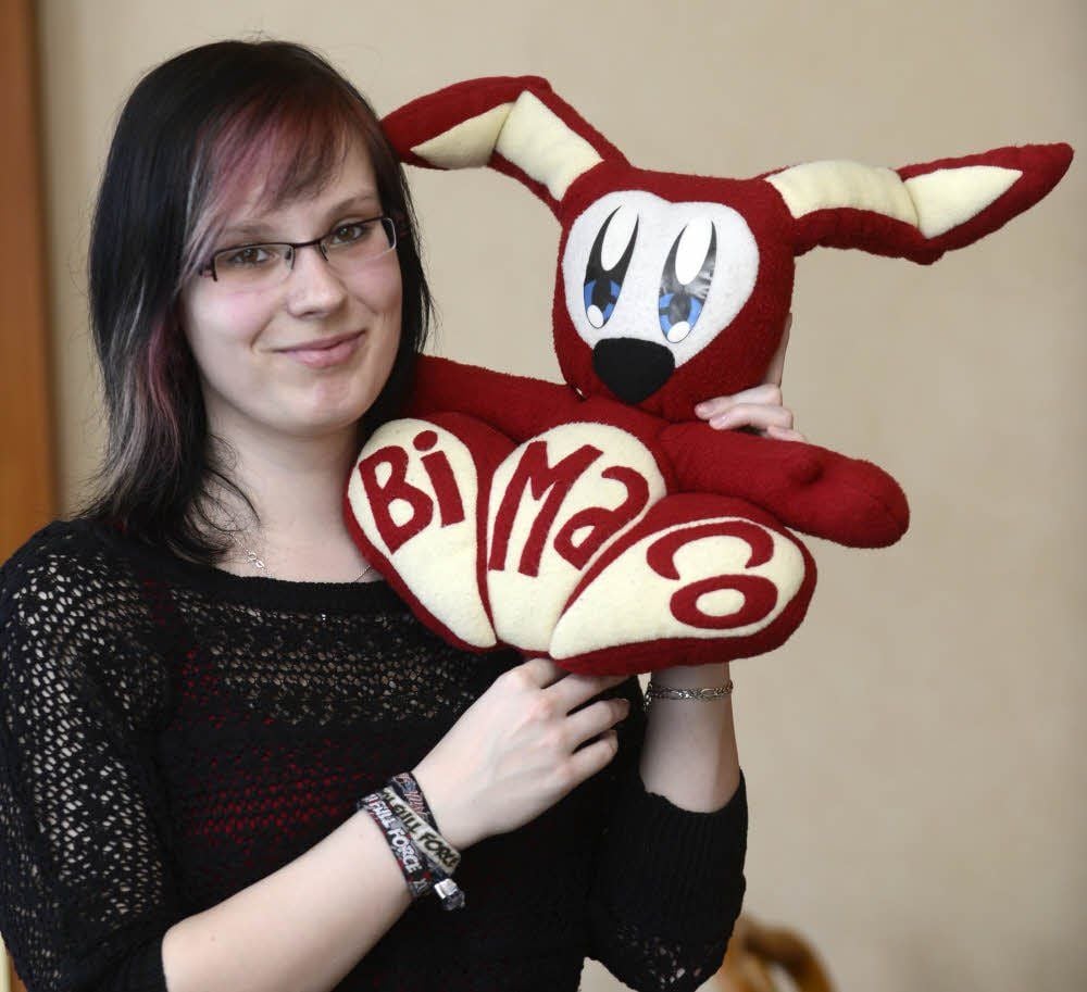 Nathalie Rauchbach organisiert mit anderen Manga-Fans die Bitterfelder Manga Convention „BiMaCo“