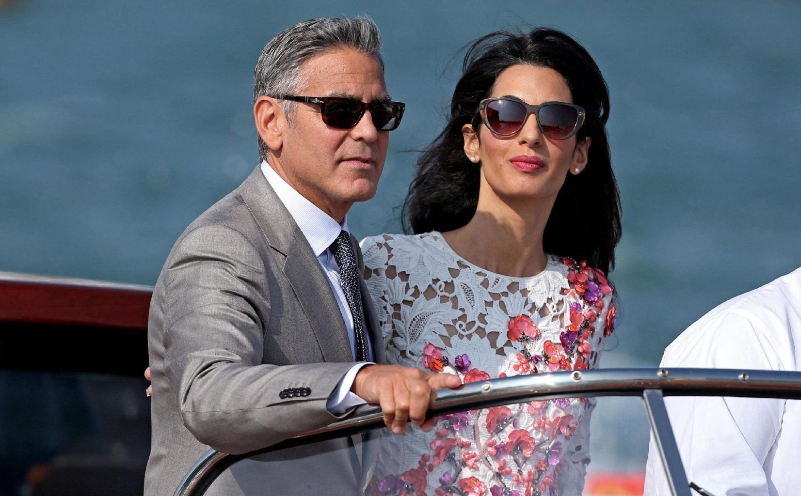 Frisch verheiratet: George Clooney und Amal Alamuddin.