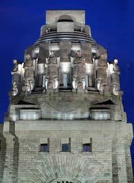 Völkerschlachtdenkmal im Süden von Leipzig