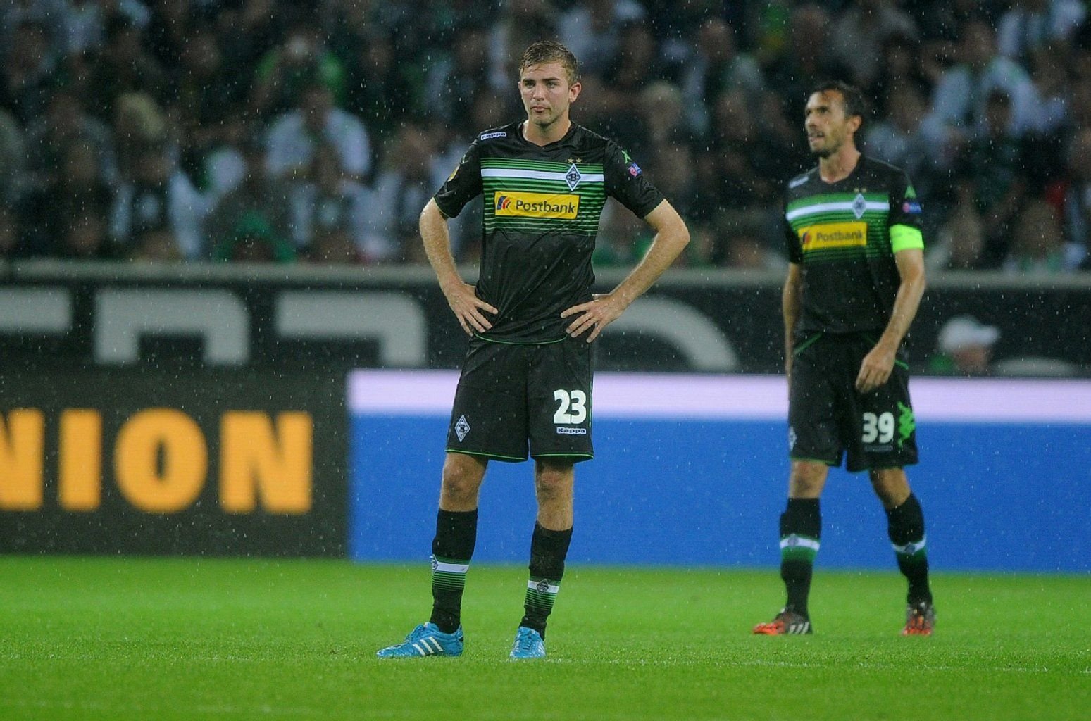 Haben den Heimsieg zum Auftakt der Europa League verpasst: Christoph Kramer (l.) und Martin Stranzl.