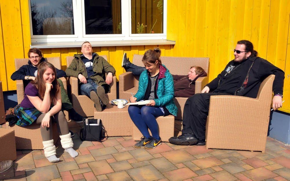 In der Jugendherberge in Kretzschau wurde der Sitzungssaal renoviert.