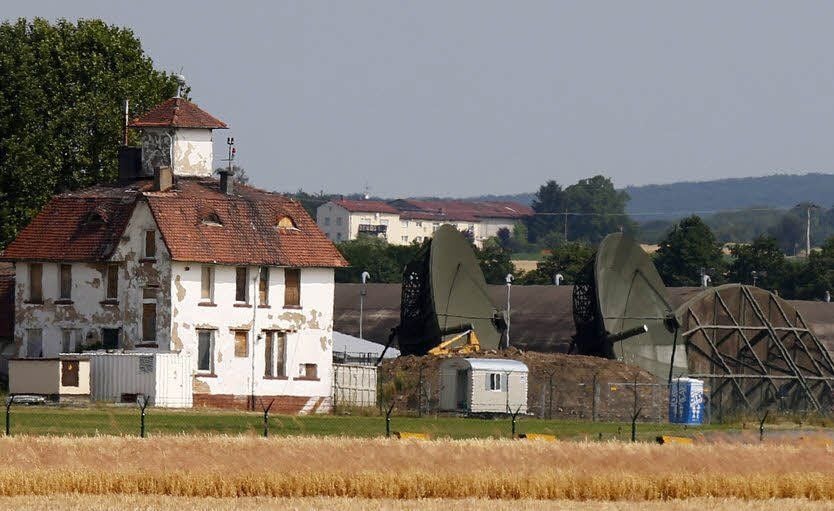 Vom US-Armee-Stützpunkt in Wiesbaden aus wird auch spioniert.