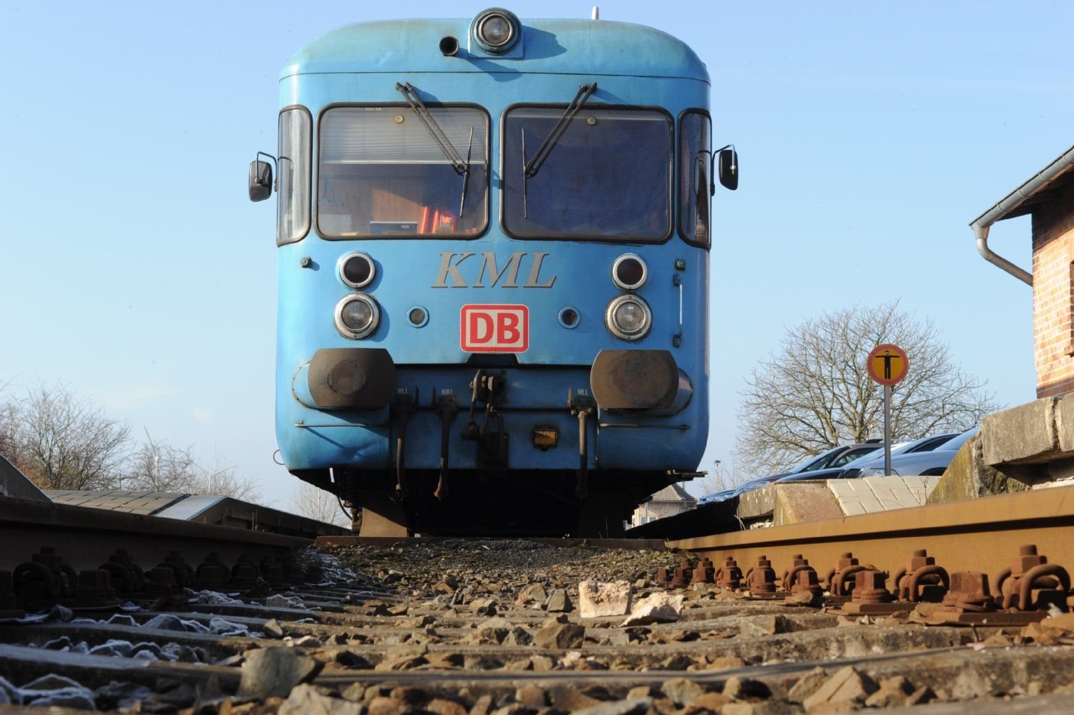 Die Wipperliese im Bahnhof Klostermansfeld auf der Gemarkung Benndorf