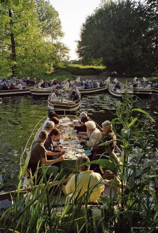 Mit der Gondel über den Wörlitzer See - das ist Romantik pur.