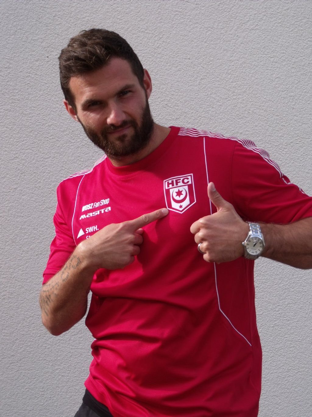 Der gebürtige Hallenser Sascha Pfeffer traf gegen seinen Ex-Verein zum Ausgleich