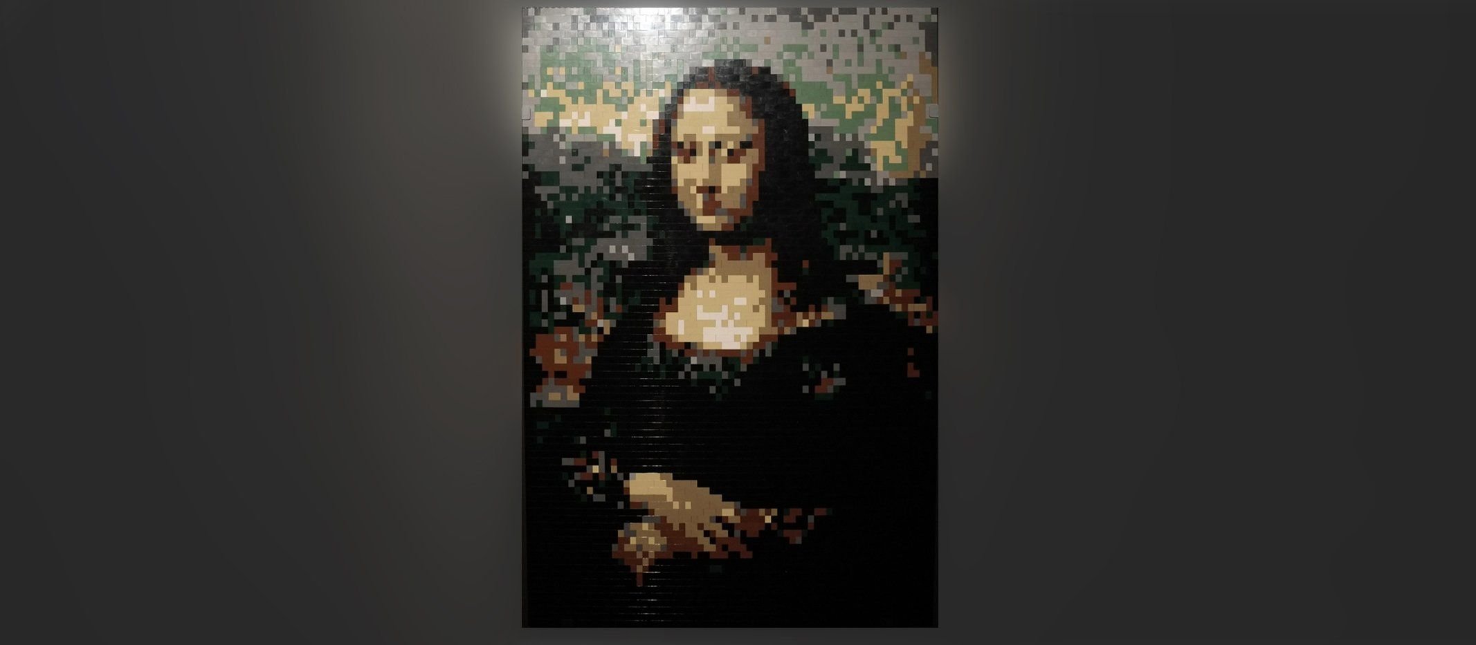 Mona Lisa - aus Legosteinen