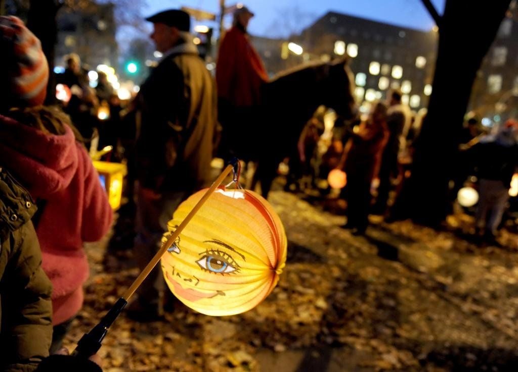 Vor allem Sankt Martins Pferd blieb Kindern lange in Erinnerung.