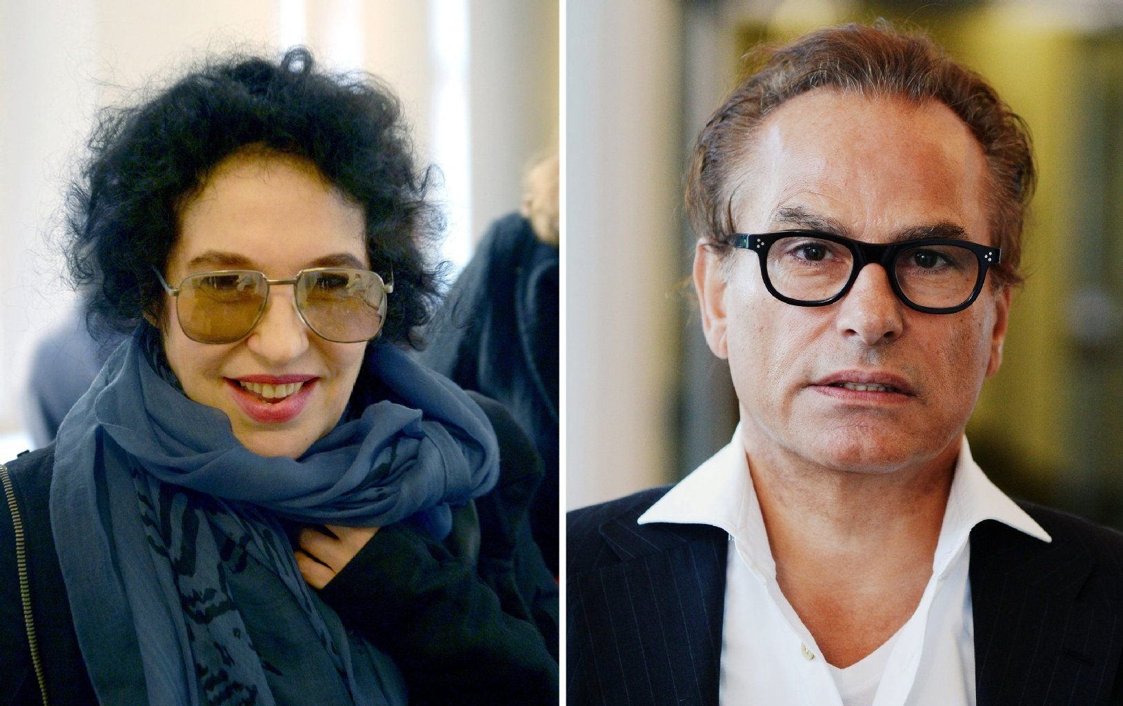 Suhrkamp-Verlegerin Ulla Unseld-Berkewicz und Suhrkamp-Miteigentümer Hans Barlach. (Fotomontage)