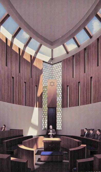 So könnte die Synagoge von innen aussehen.