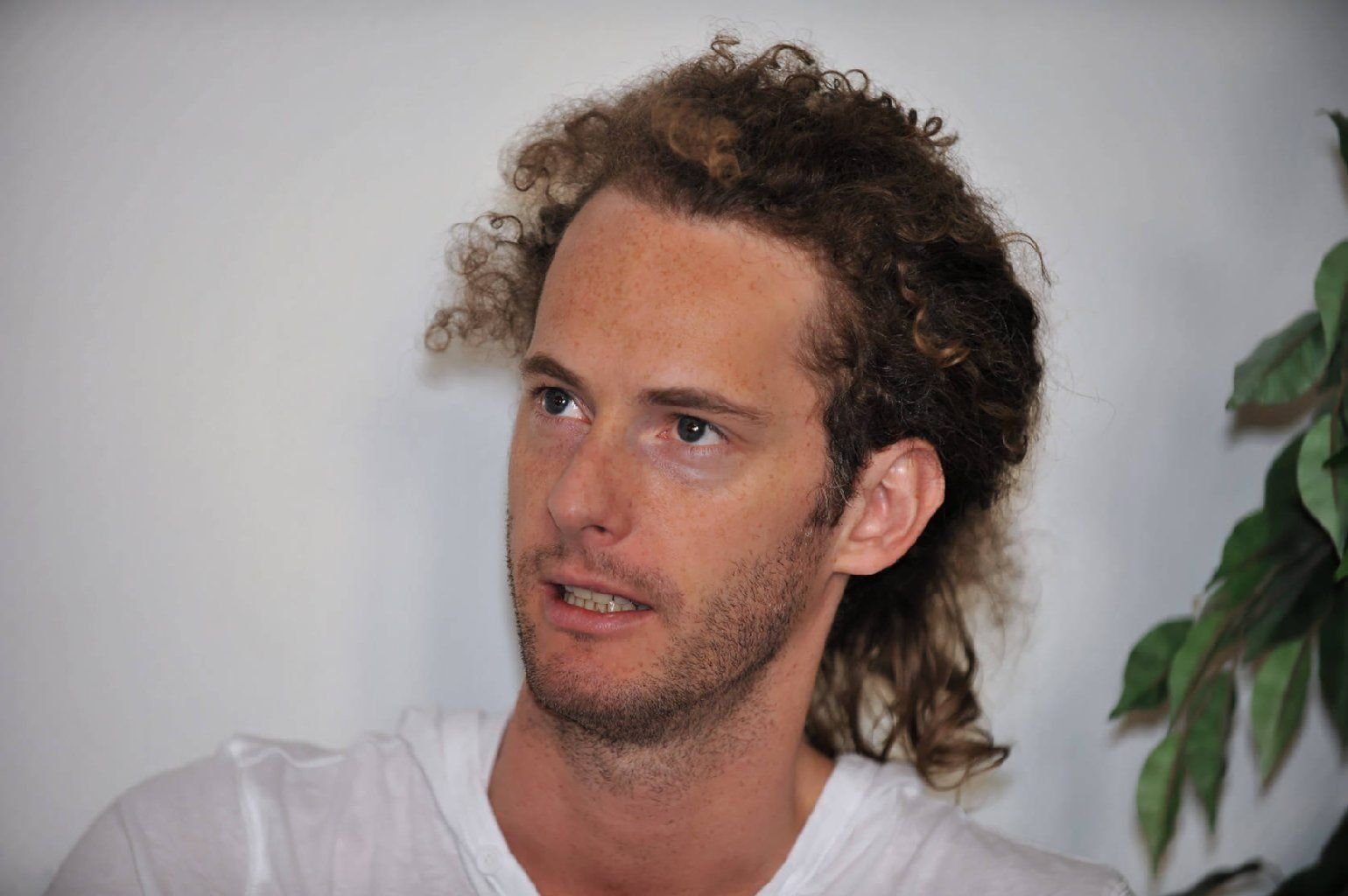 Regisseur Florian Lutz 2011 im Dessauer Theater.