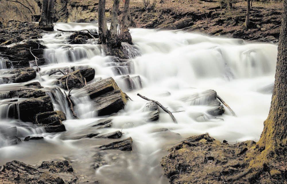 Der Selkefall im Selketal nahe Dratzug