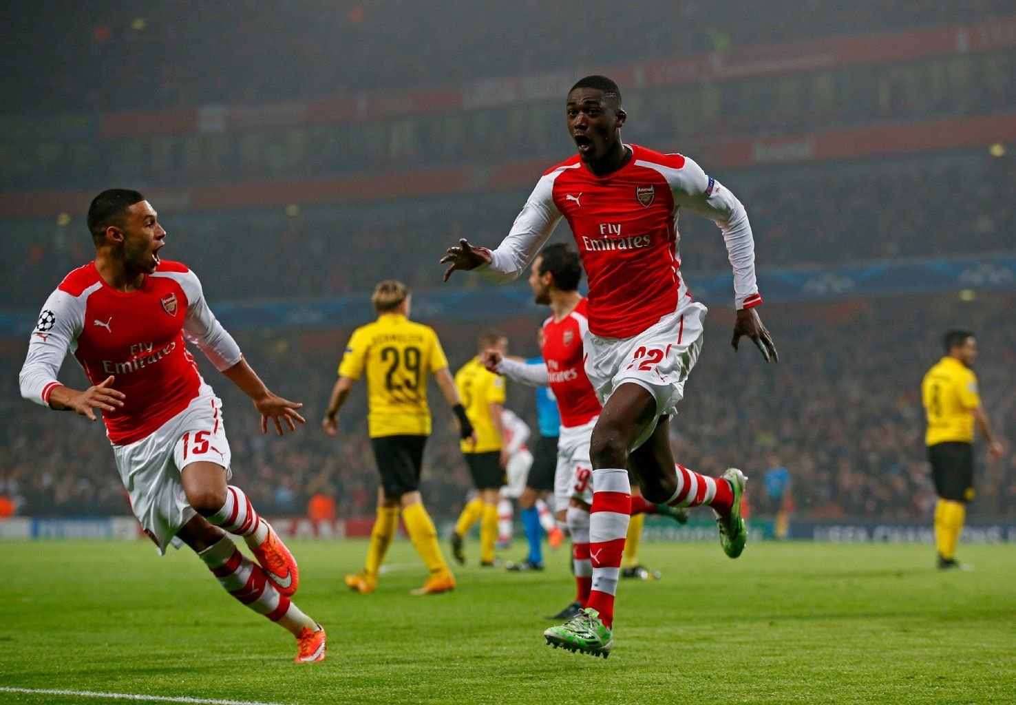 Arsenals Torschütze Yaya Sanogo