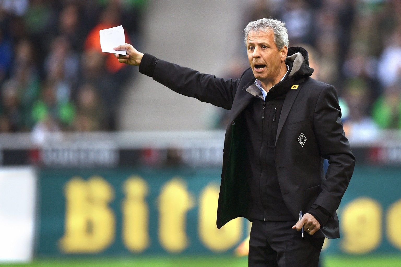 Gladbachs Trainer Lucien Favre