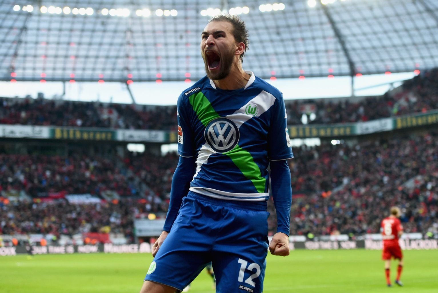 Mann des Spiels in der BayArena: Bas Dost.