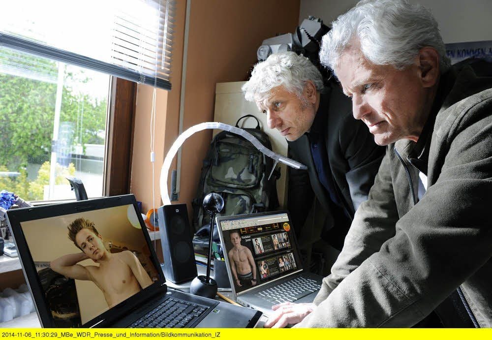 Franz Leitmayr (Udo Wachtveitl, l.) und Ivo Batic (Miroslav Nemec)