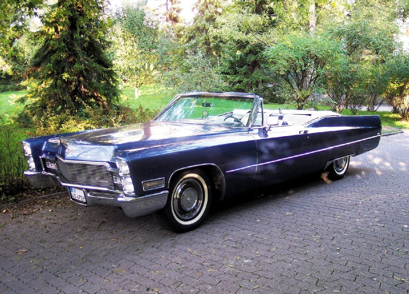 So schön ist das Original: Der Cadillac DeVille Convertible, 1969.