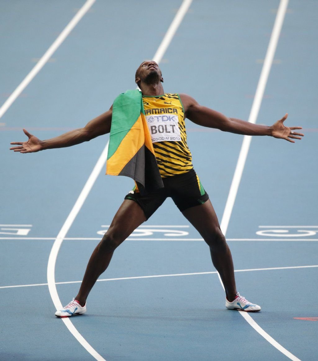 Nach seinen beiden Goldmedaillen über 200 und 4 x 100 Meter an den letzten beiden Tagen von Moskau ist der Superstar Usain Bolt nun der erfolgreichste Leichtathlet der WM-Geschichte.