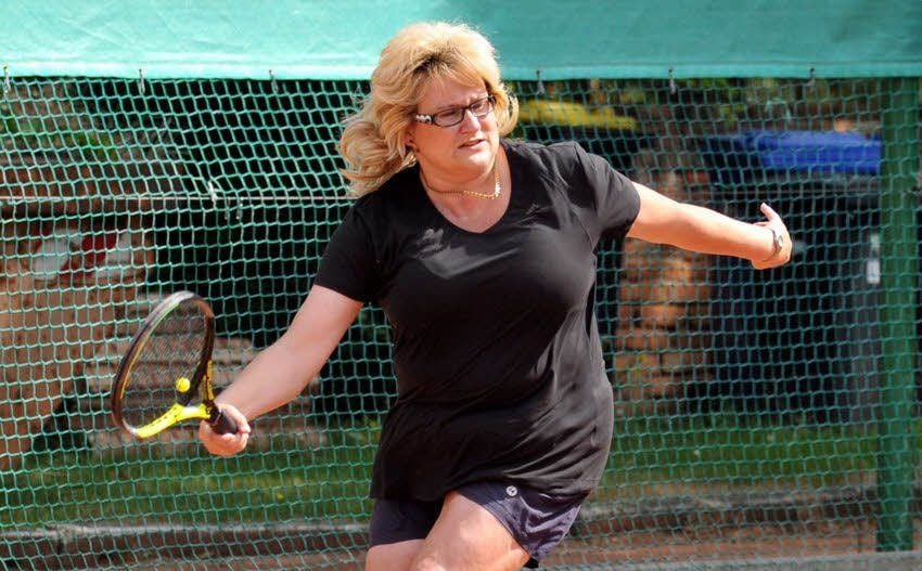 Silvana Preß spielt immer mit voller Konzentration