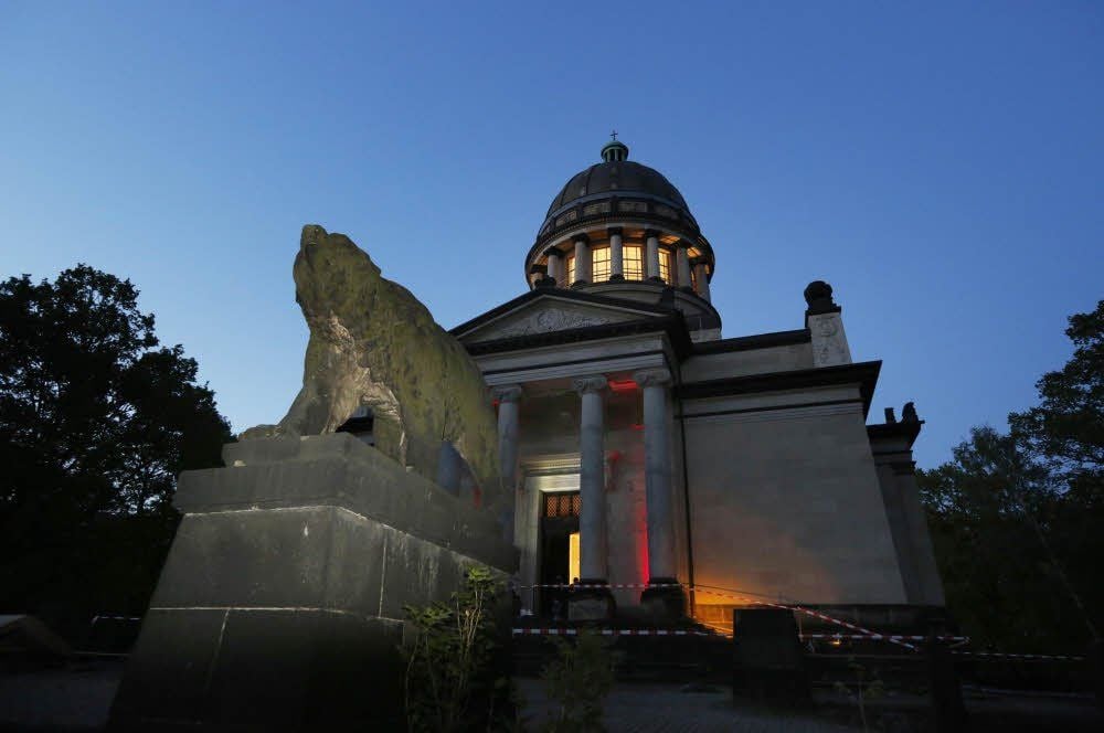 Das dringend sanierungsbedürftige Mausoleum gehört zum Unesco-Welterbe.
