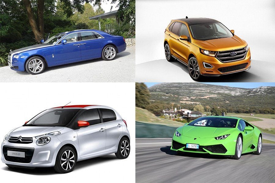 Von Rolls Royce, über Ford und Citroen bis Lamborghini – das Autojahr 2014 brachte viele Neuheiten.