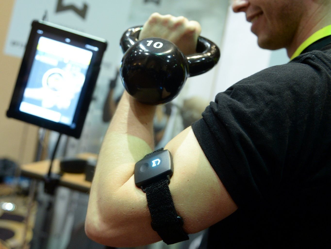 Die Gymwatch achtet darauf, dass ihr Träger richtig trainiert.