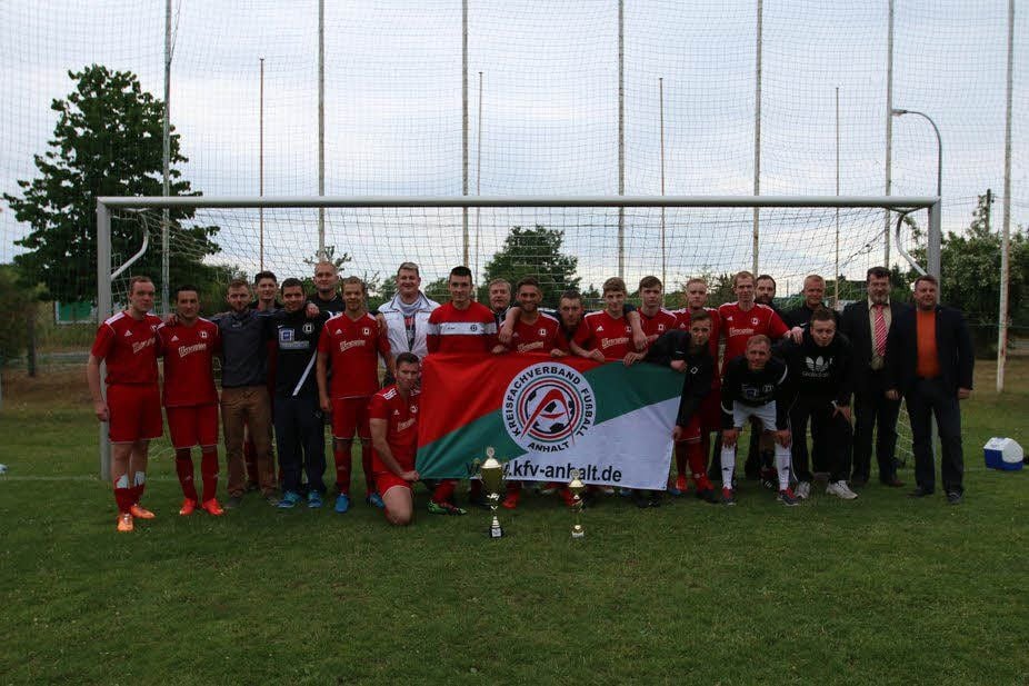 Die Reserve des SV Dessau 05 konnte den Pokal verteidigen.