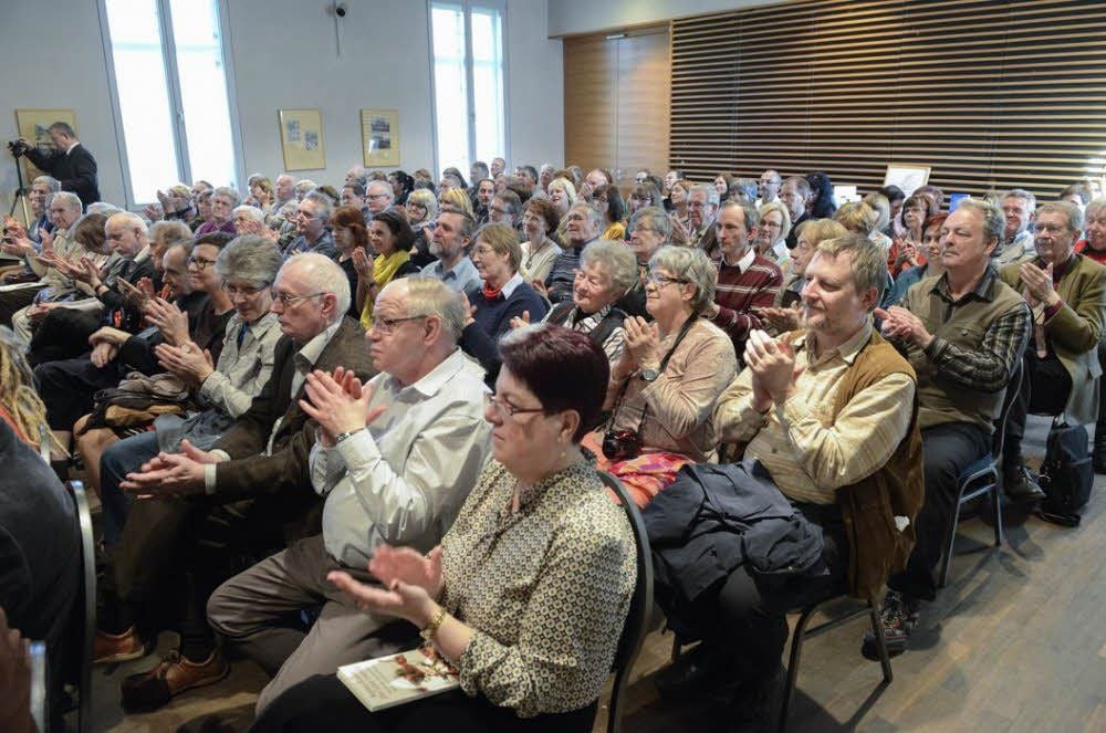Übervoll: Der Anna-Magdalena-Bach-Saal am Samstagnachmittag.