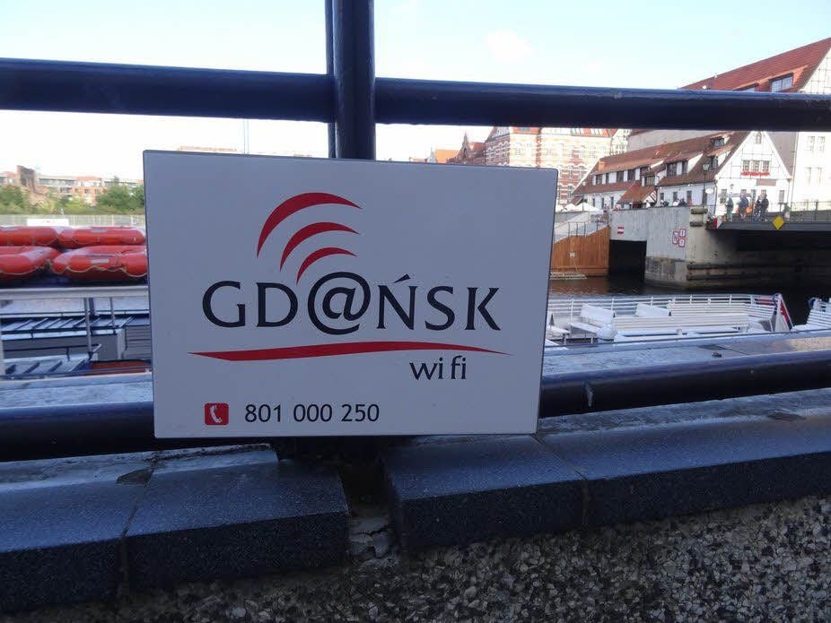 Weit vorn: Das polnische Gdansk bietet Besuchern Wlan an.