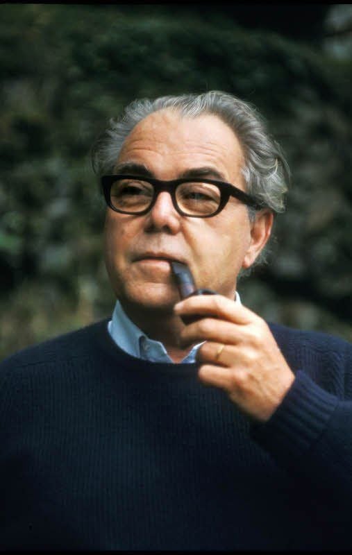 Max Frisch (1911-1991) im Juli 1972. Vier Monate darauf kaufte er eine Wohnung in Westberlin.
