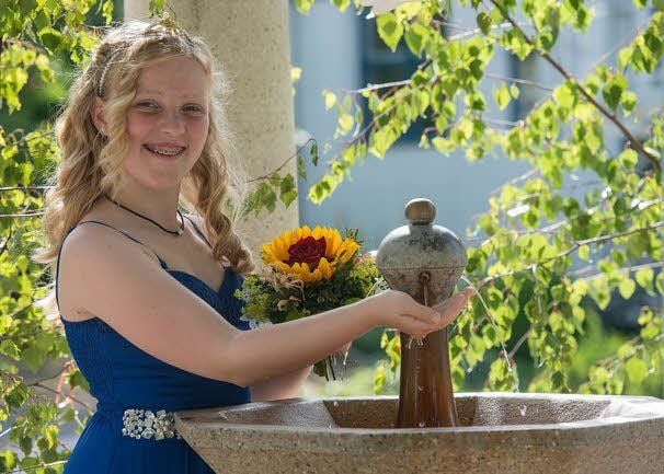 Victoria Wolfgramm (13) aus Bad Suderode heißt die neue Brunnenfee.