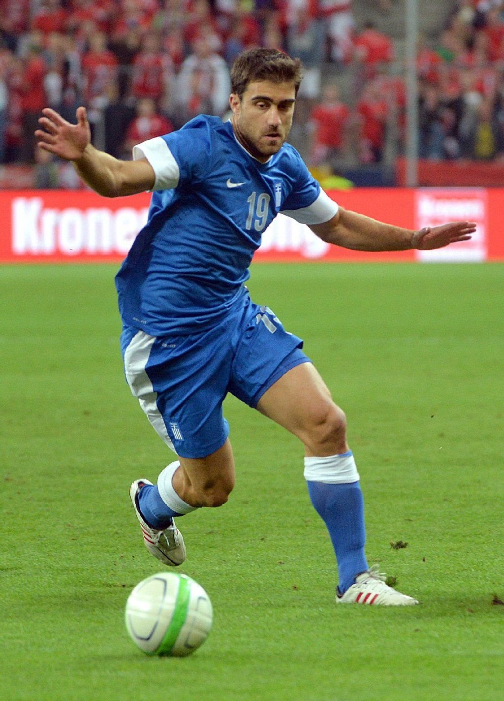 BVB-Star Sokratis im griechischen Trikot