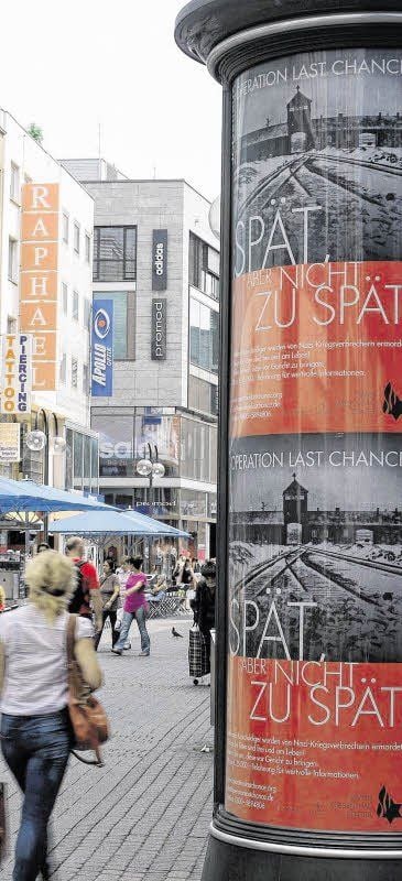 Auch in Köln ist großflächig plakatiert worden.