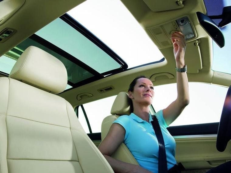 Auch wenn es wirklich schön ist: Auf ein Panoramadach sollten Familien verzichten, das Auto kann sich im Sommer stark aufheizen.