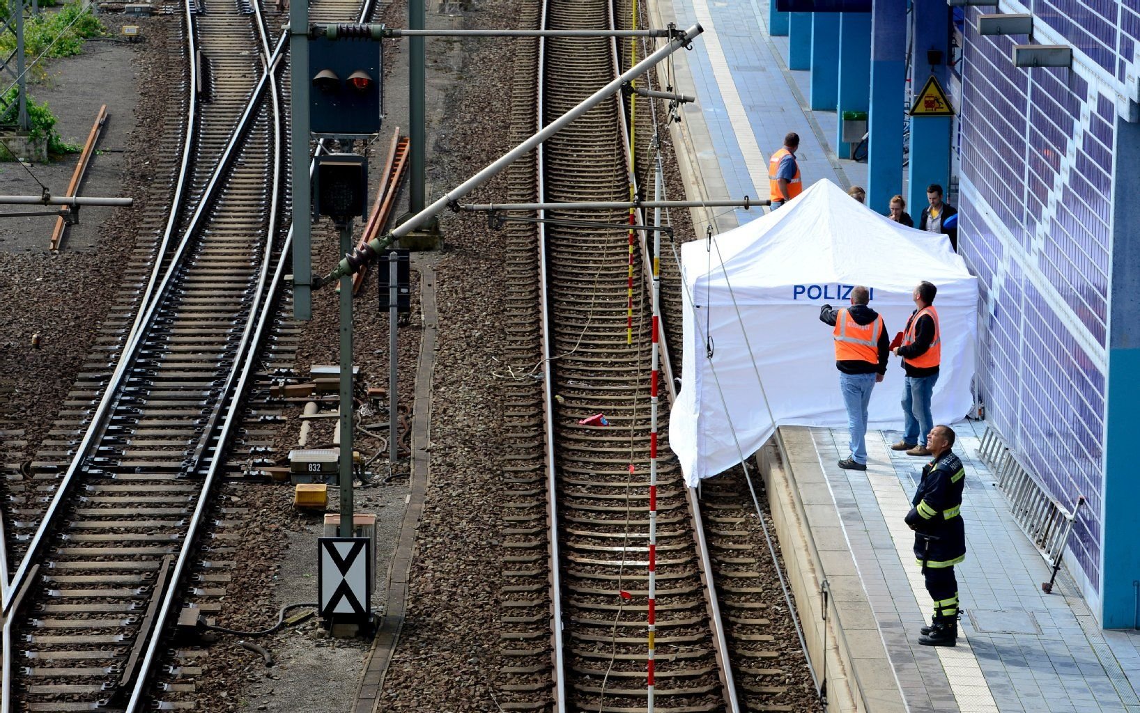 Am Bahnhof Nordstadt in Hannover wurden im Juli 2012 zwei Arbeiter durch einen Stromschlag getötet.