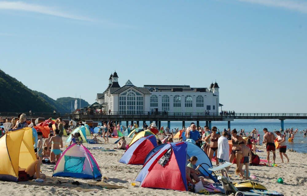 Beliebt wie lange nicht ist auch die Insel Rügen.