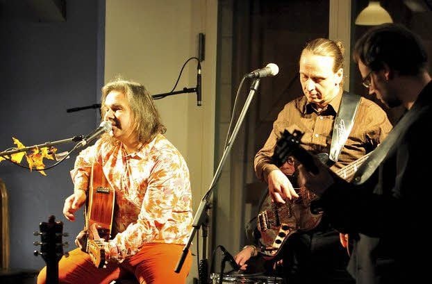 Beim Auftritt der Band „Tempi Passati“ im Februar des Vorjahres.
