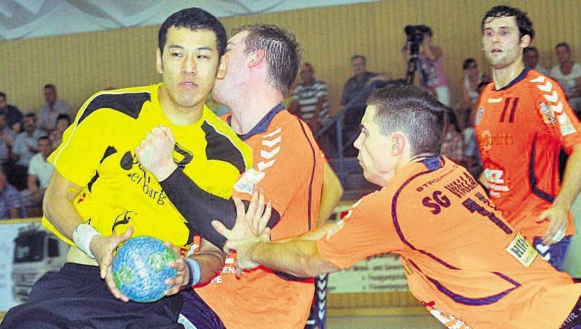 Tatsuya Ogano (links) hatte beim Abschluss zu oft Pech.