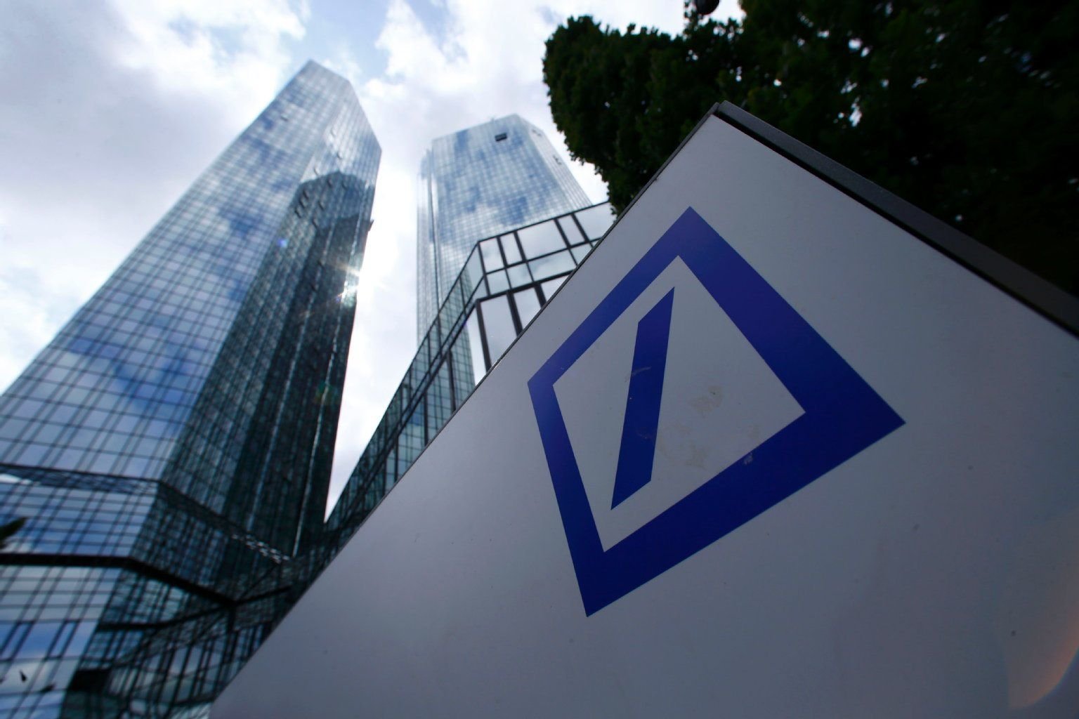 Die Deutsche Bank in Frankfurt.