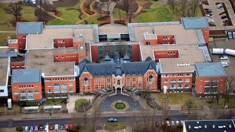 Das Bernburger Krankenhaus.