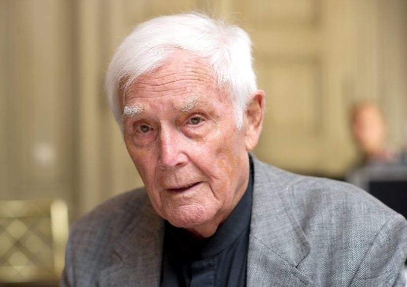 Joachim Fuchsberger hat sein neues Buch „Zielgerade“ präsentiert.