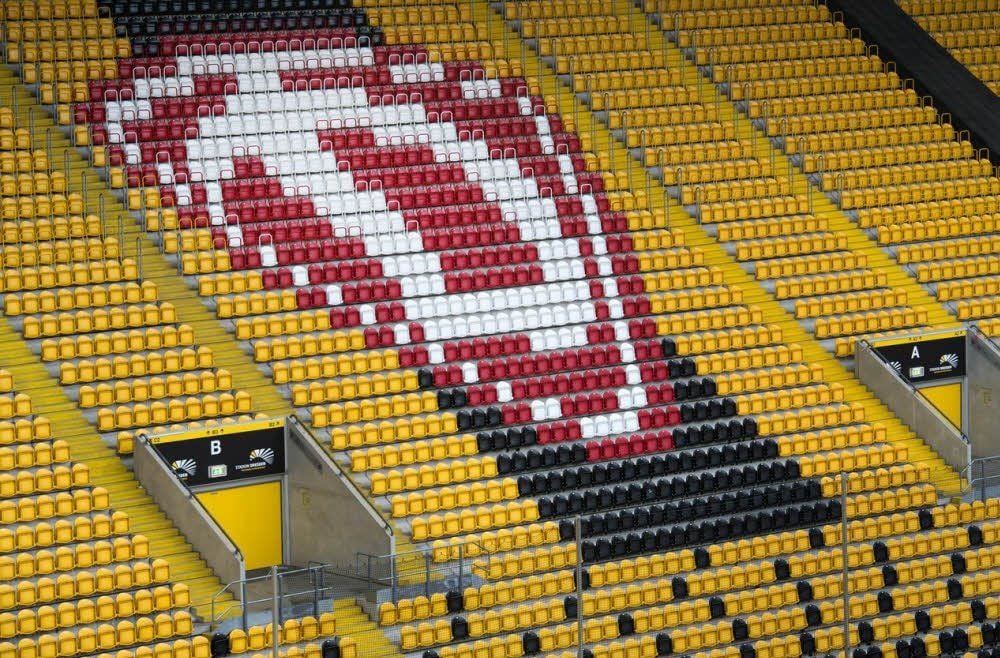 Kritik unerwünscht! Blick ins Dynamo Dresden-Stadion