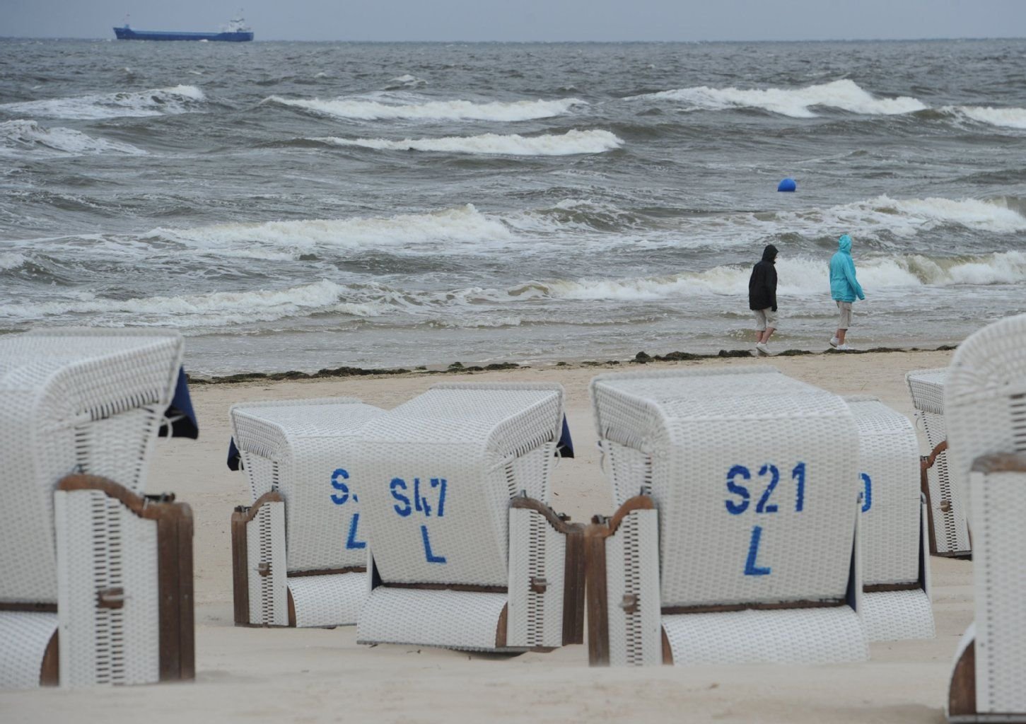 Ostseestrand auf der Insel Usedom