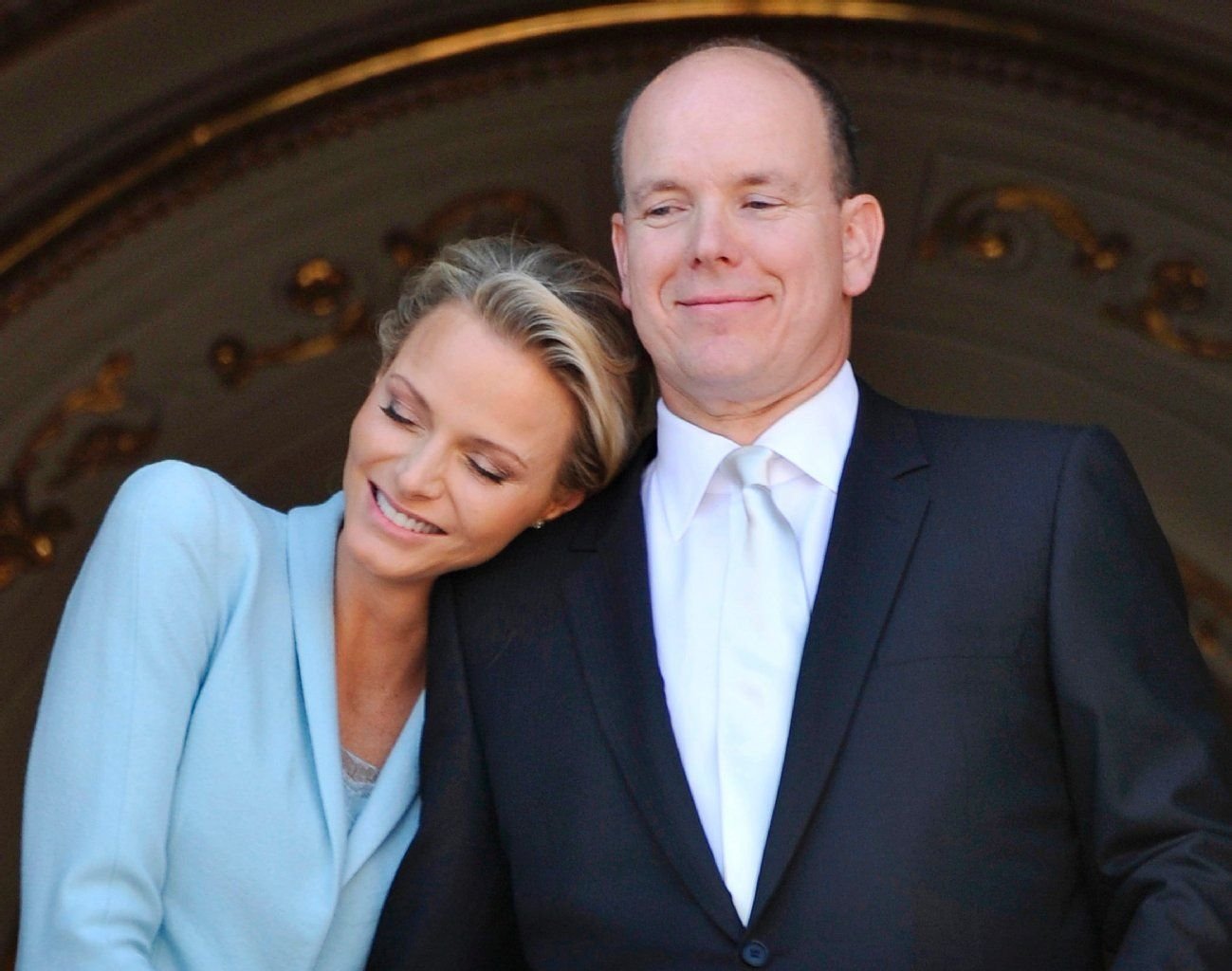 Fürstin Charlène und Fürst Albert von Monaco.