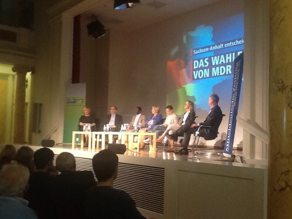 MZ und MDR haben am Mittwoch zum Wahlforum in die Leopoldina geladen.