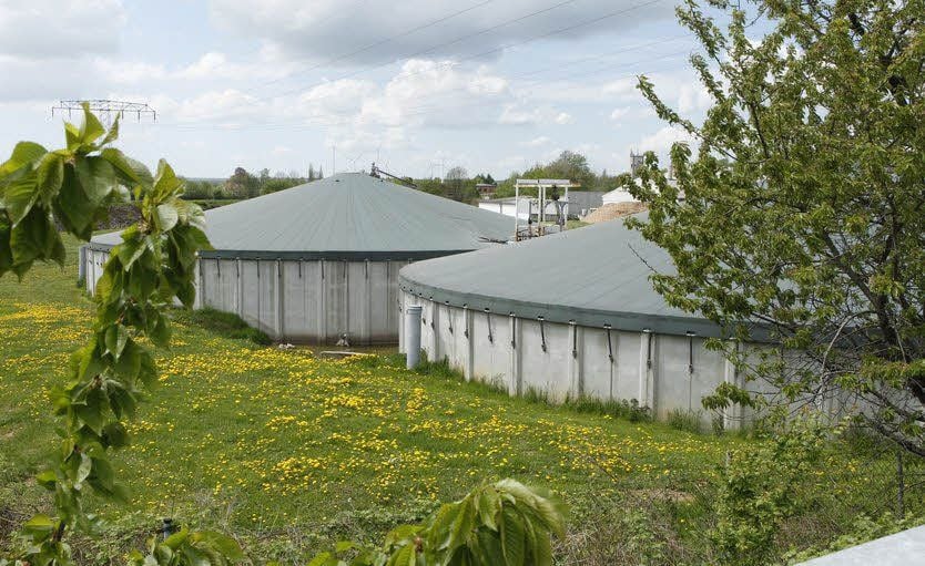 Für die Biogasanlage soll Hühnerkot verwendet werden.