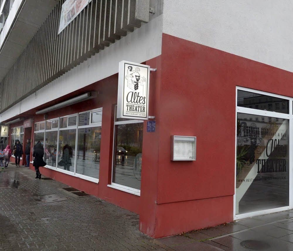 Das Restaurant „Altes Theater“ in Dessau